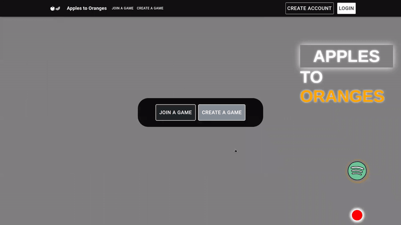 apples to oranges demo gif